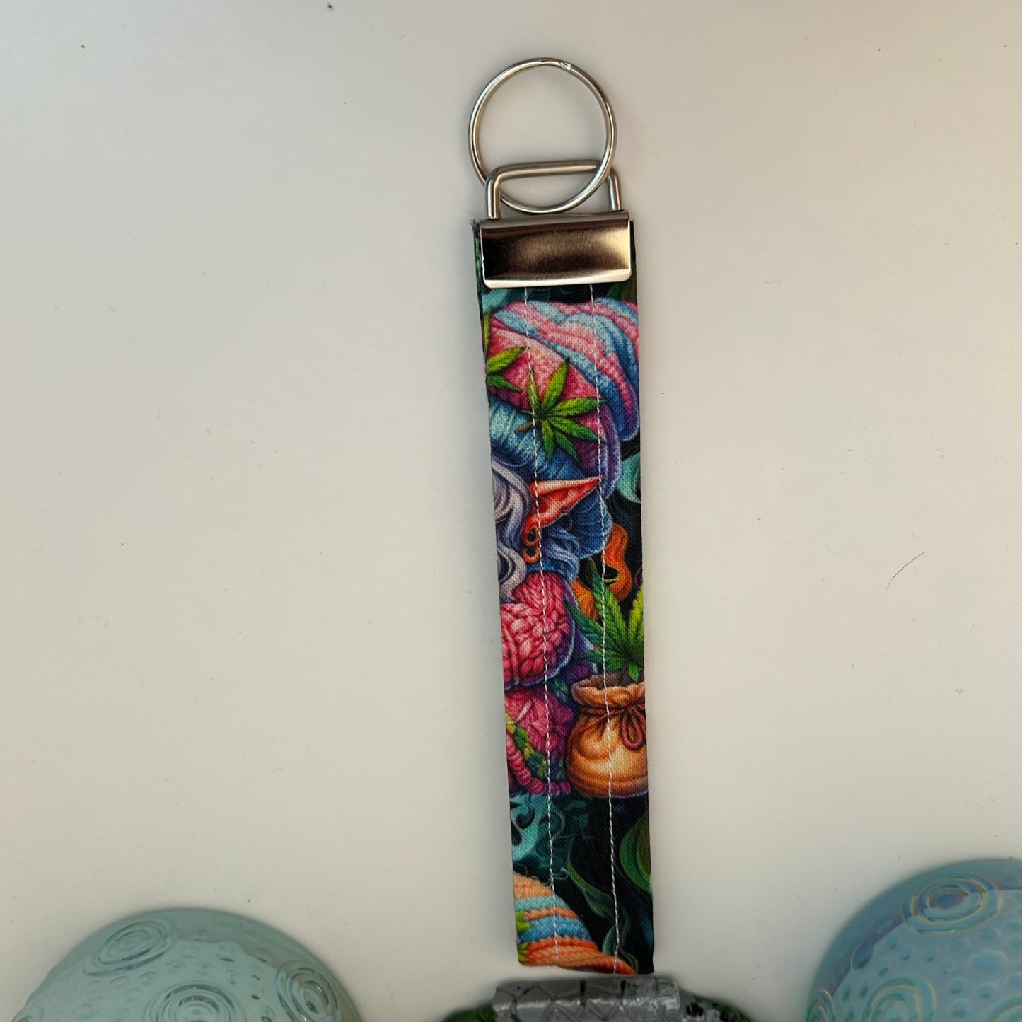 Stoner gnomes keychain