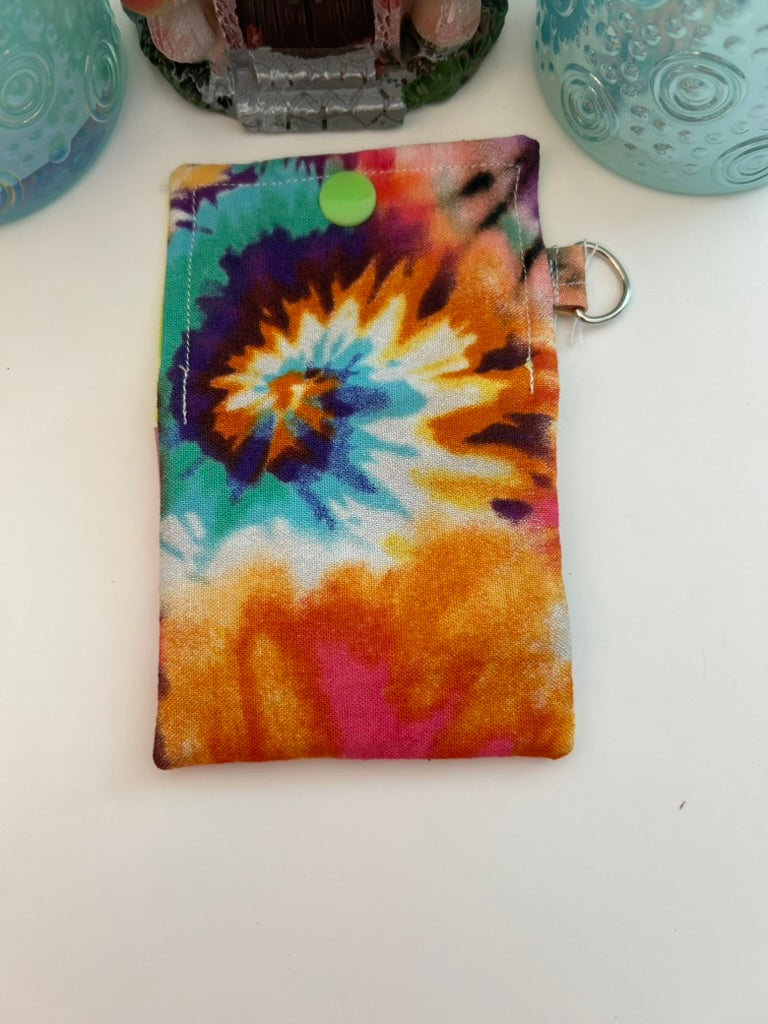 Tie dye pouch