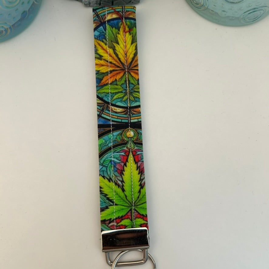 Leaf key chain