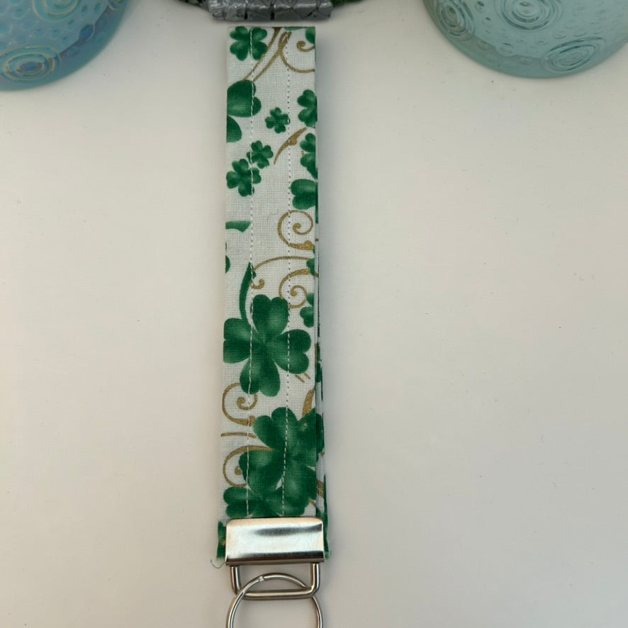 Shamrock keychain