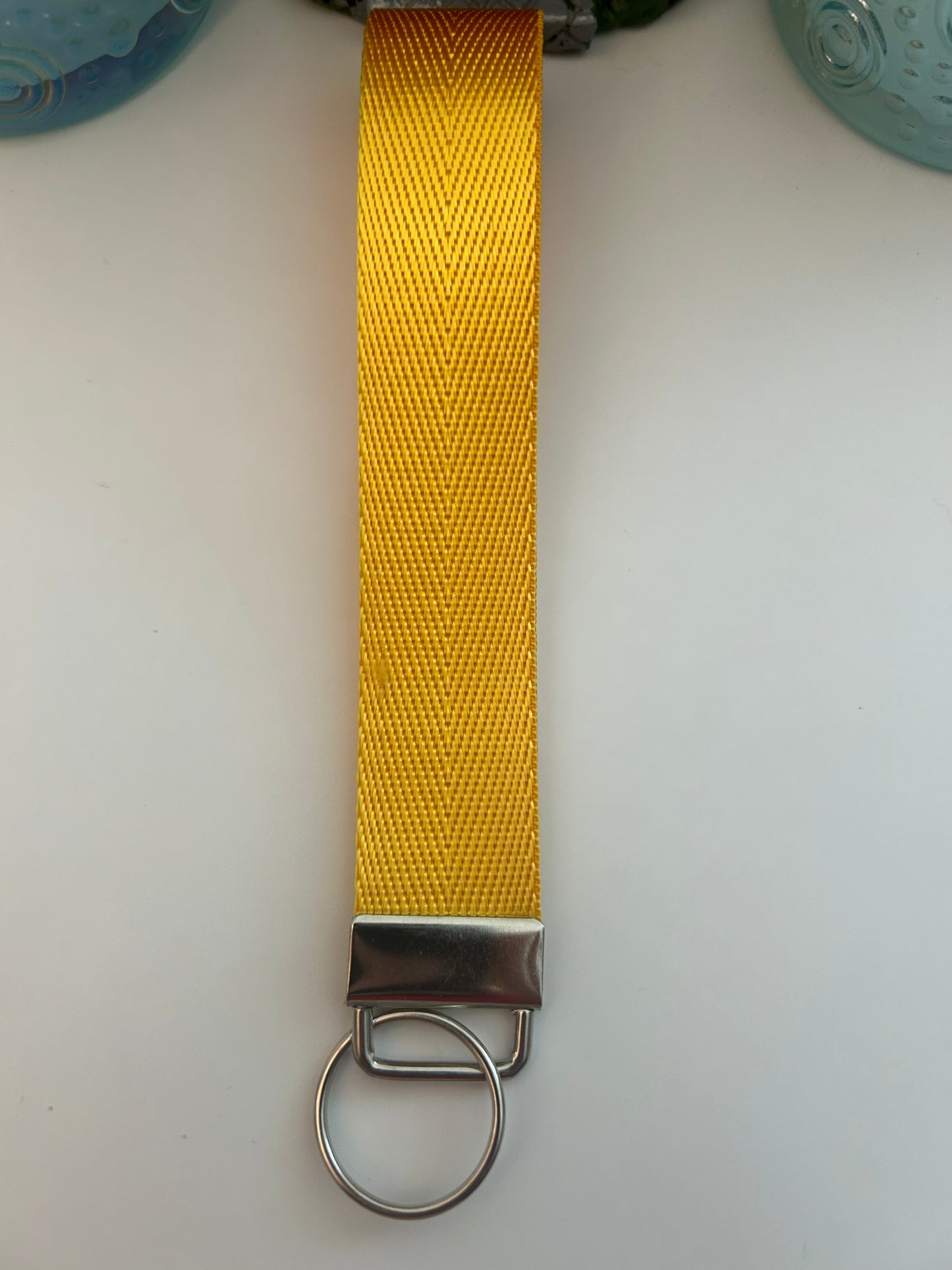 Nylon Webbing Keychain-Yellow