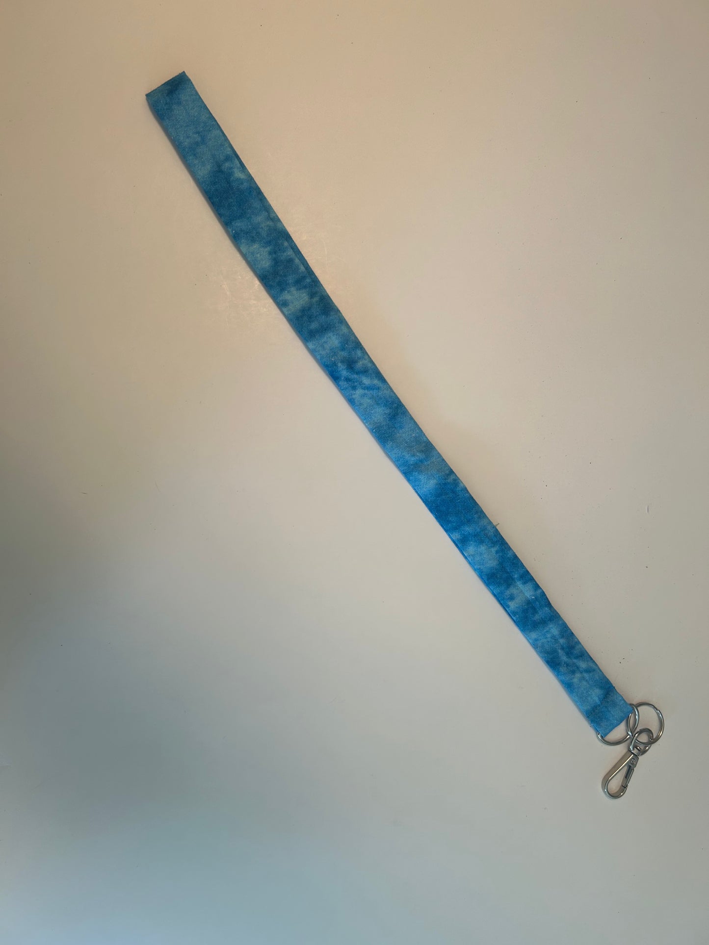 Lanyard blue tie dye