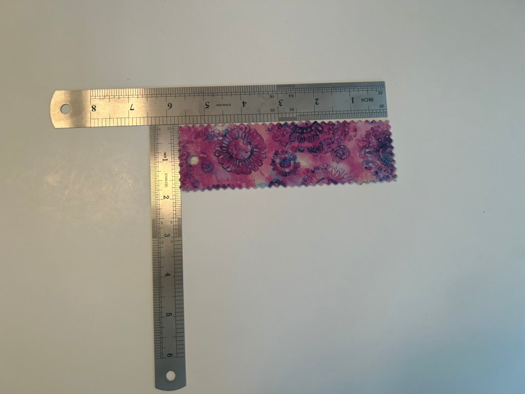 Pink swirl bookmark