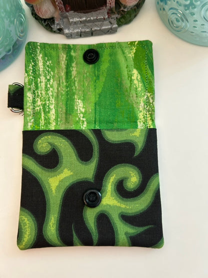 Green flame pouch