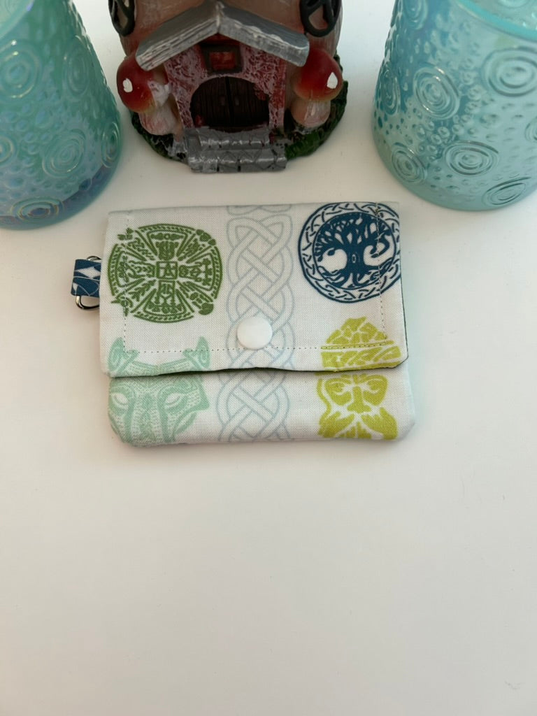 Celtic talisman pouch