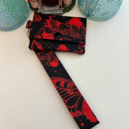Drip moth small snap pouch and keychain set