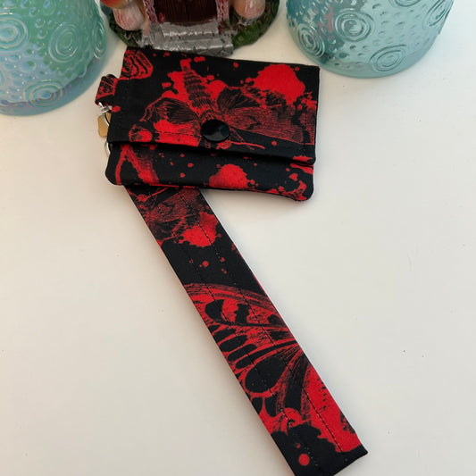 Drip moth small snap pouch and keychain set