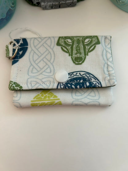 Celtic talisman card case