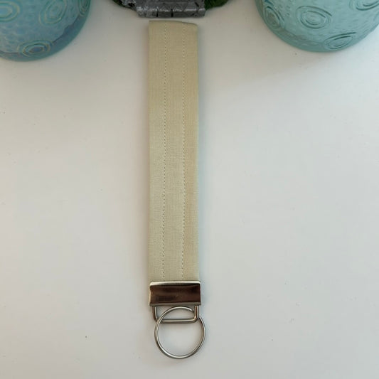 Cream keychain