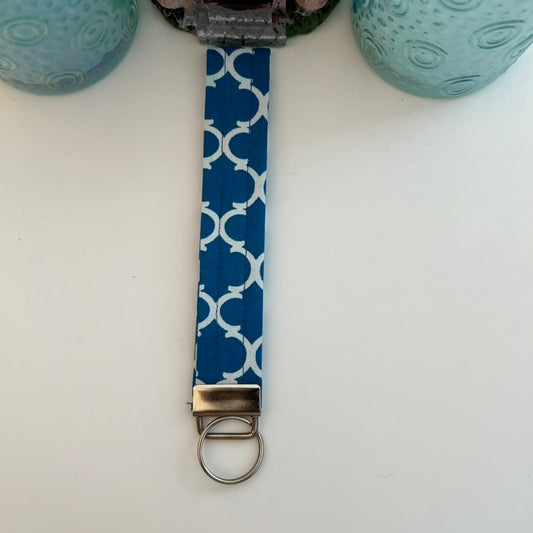 Ogee blue keychain