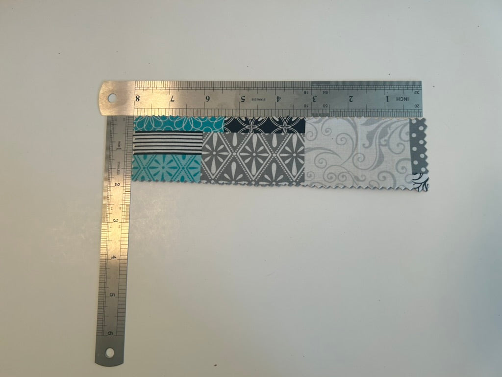 Teal and black multi design bookmark