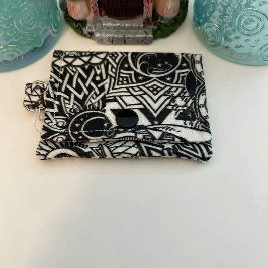 Celestial print pouch
