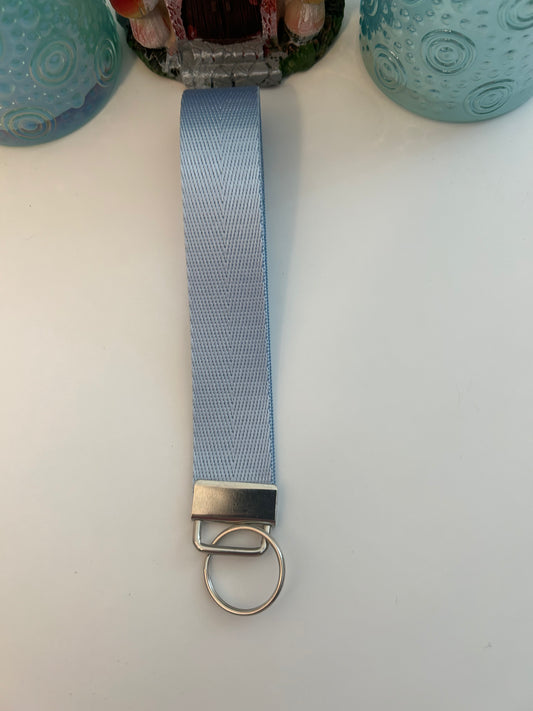 Nylon Webbing Keychain-Grey