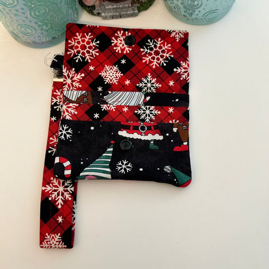 Christmas Gnome Card Case and Keychain Set