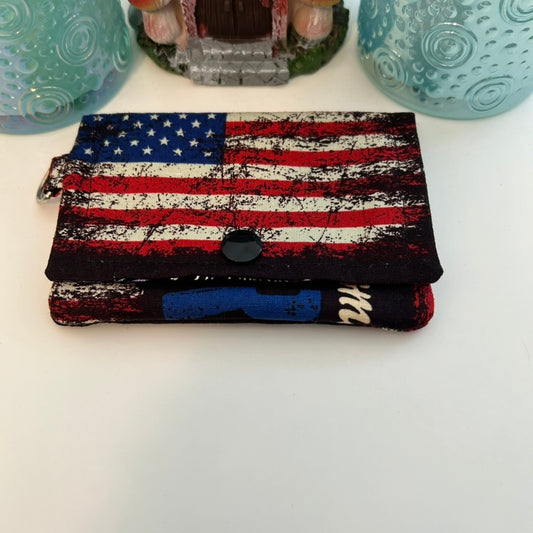 Flag card case