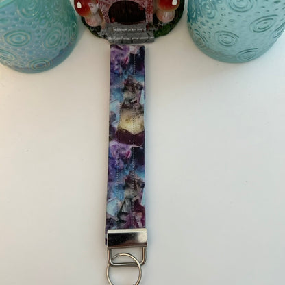 Amethyst keychain