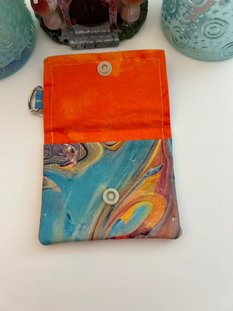 Oil slick pouch