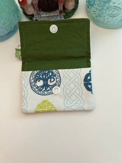 Celtic talisman pouch