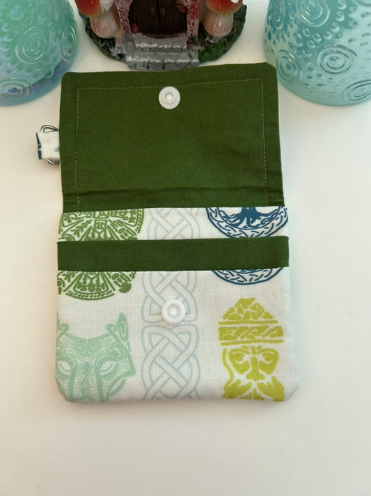 Celtic talisman card case