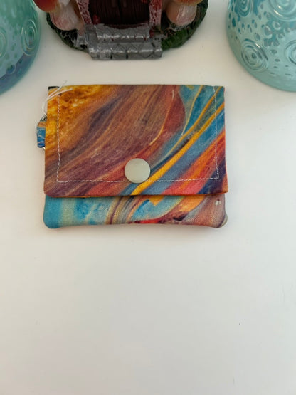 Oil slick pouch