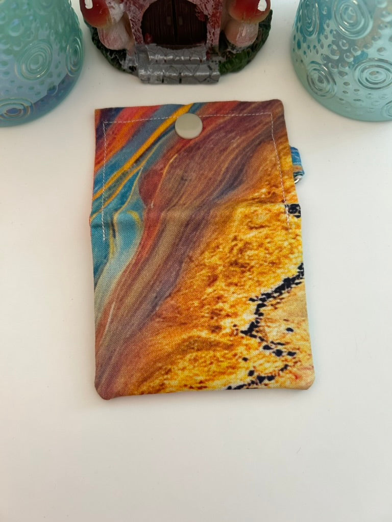 Oil slick pouch