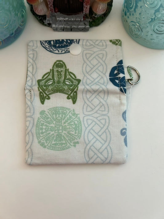 Celtic talisman pouch