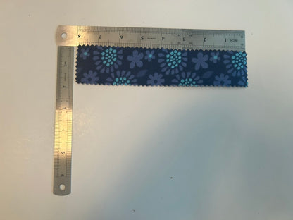 Blue flower bookmark