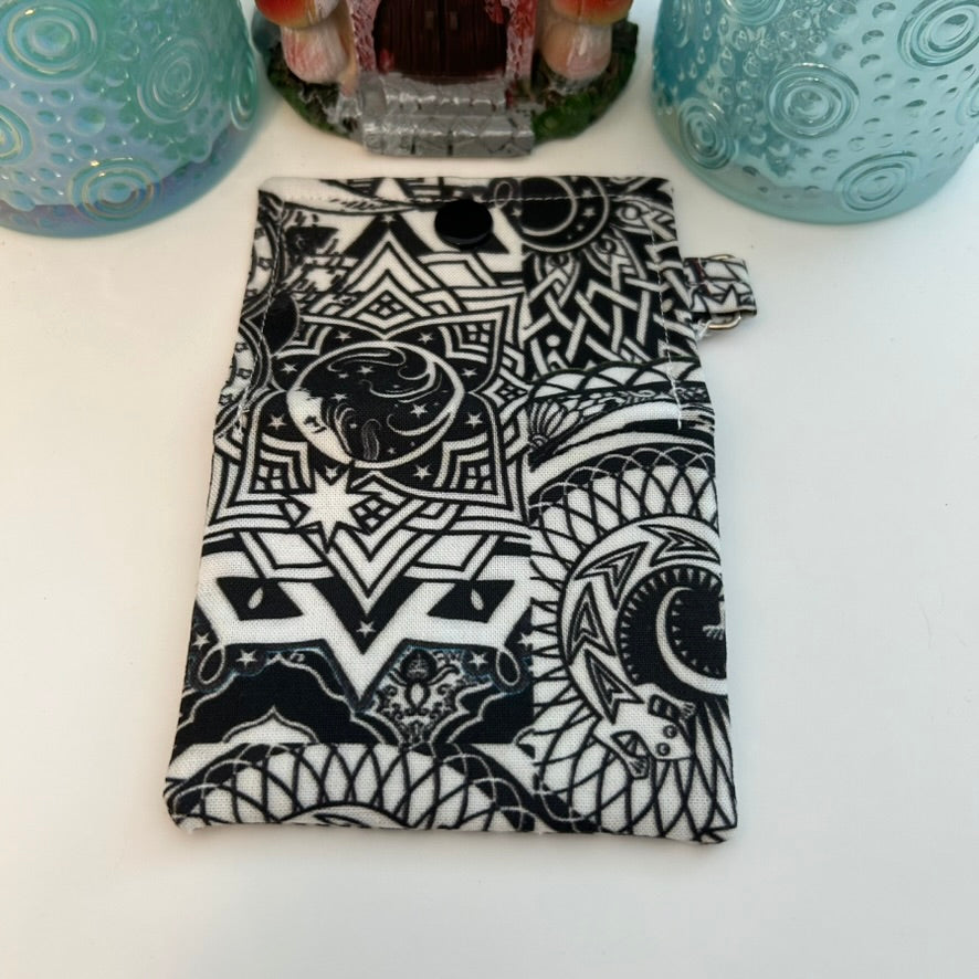 Celestial print pouch