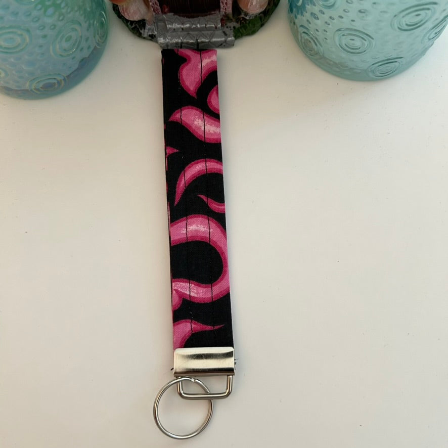 Flame keychain