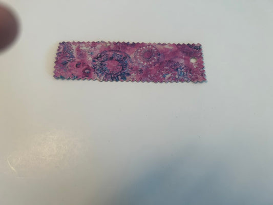 Pink swirl bookmark