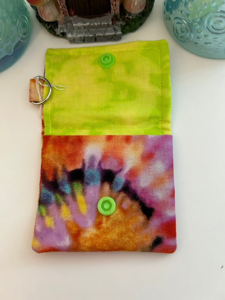 Tie dye pouch