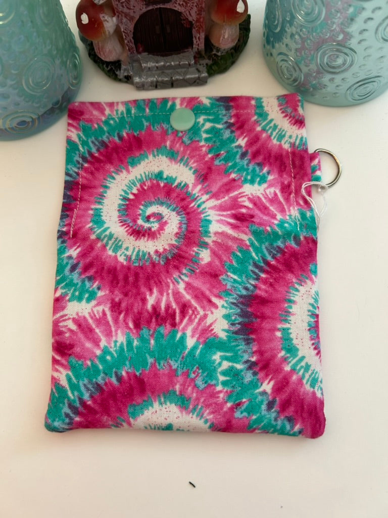 Tie dye card case