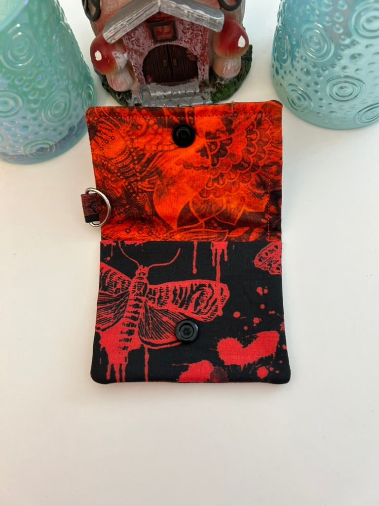 Red drip moth pouch.